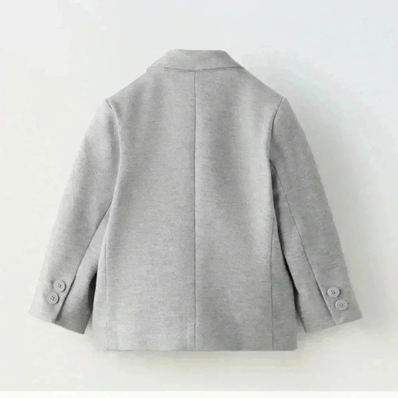 ZARA STRETCH SUIT JACKET AND PANTS - Picture 4 of 16